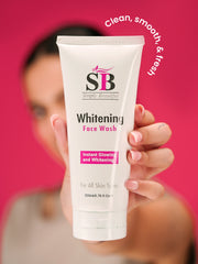 SB Simply Beautyfull, Whitening FaceWash,Instant Glowing & Whitening For All Skin Types