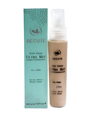 Becute LF-04 Ultra Matte Liquid Foundation Oil Free 30ml