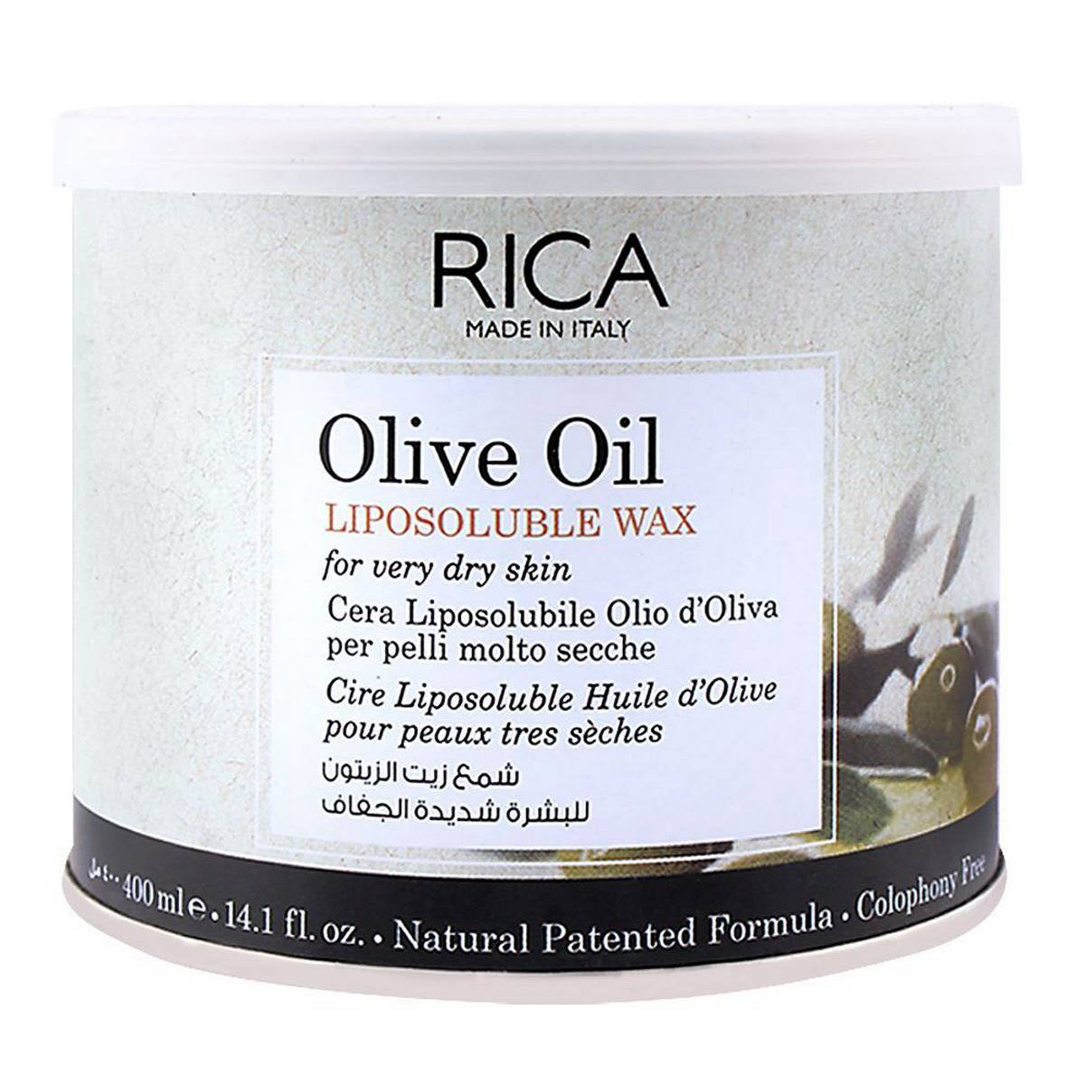 Rica Olive Oil Liposoluble Wax | Olive oil liposoluble wax moisturizing care | 400ml