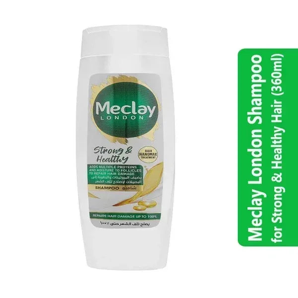 Meclay London Shampoo for Strong & Healthy Hair (360ml)