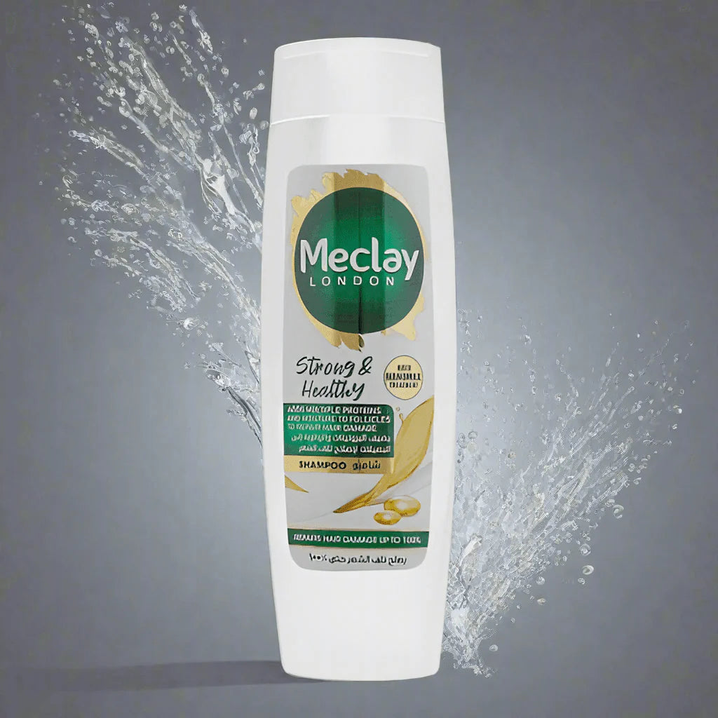Meclay London Shampoo Strong & Healthy 185ml - Fortify Your Hair