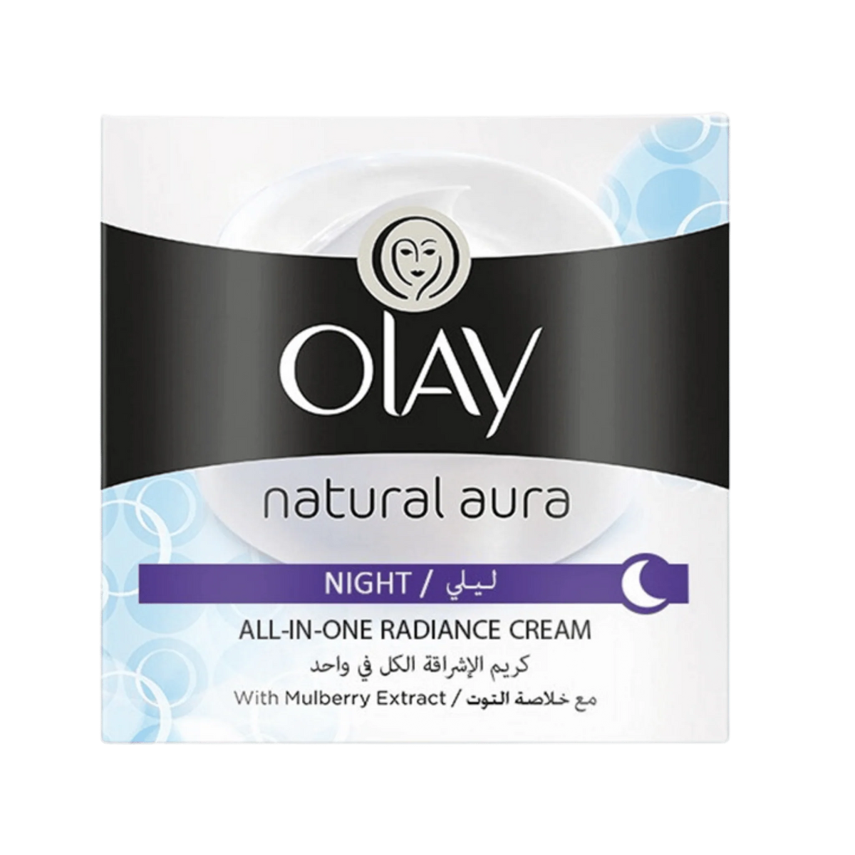 Olay Natural Aura All In-One Radiance Night Cream (50g)