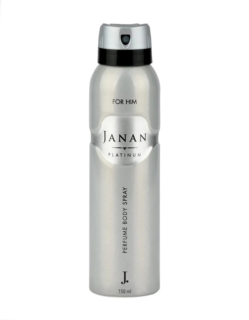 janan platinum pour homme perfume body spray