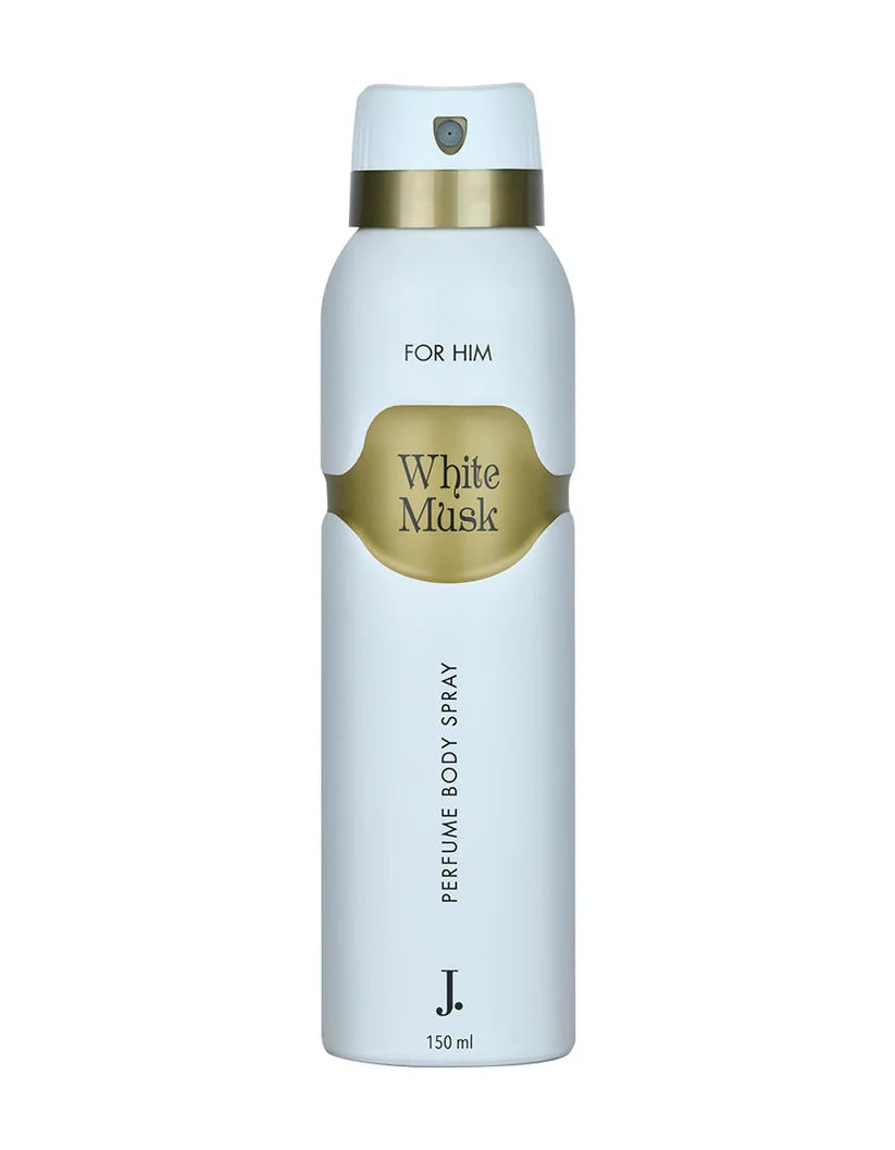 white musk pour homme perfume body spray