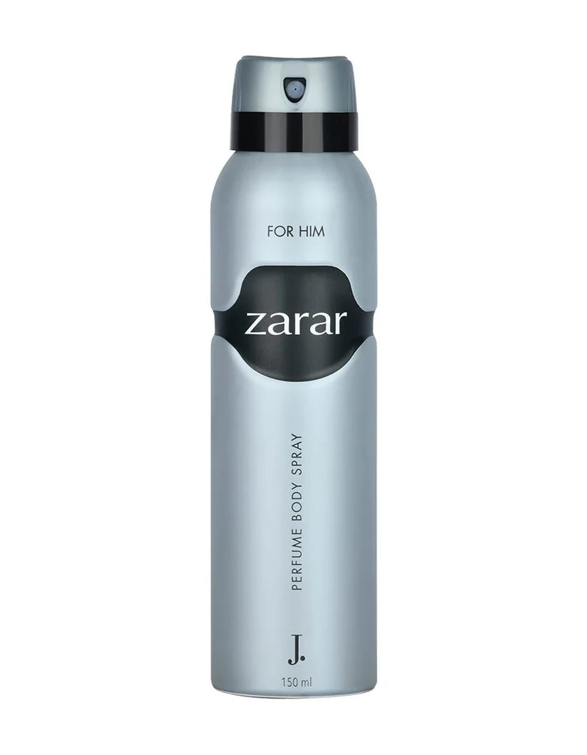 zarar pour homme perfume body spray
